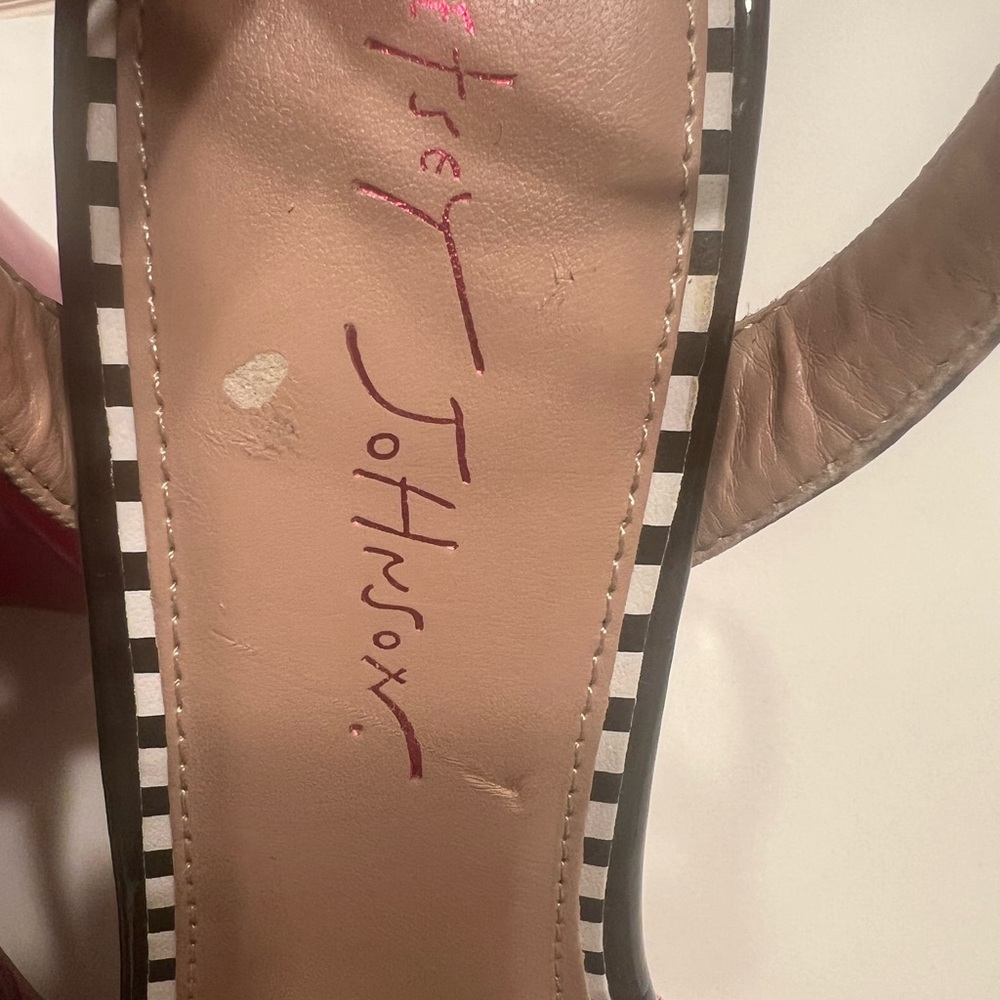 Betsey Johnson Heels Women’s Size 11 Brylie Floral
Platform Ankle Strappy - Picture 5 of 12